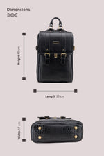 BRAND LEATHER Genuine Leather 14, 15.6 Inch Laptop Backpack For Use Office|Travel|Scahool|College Unisex