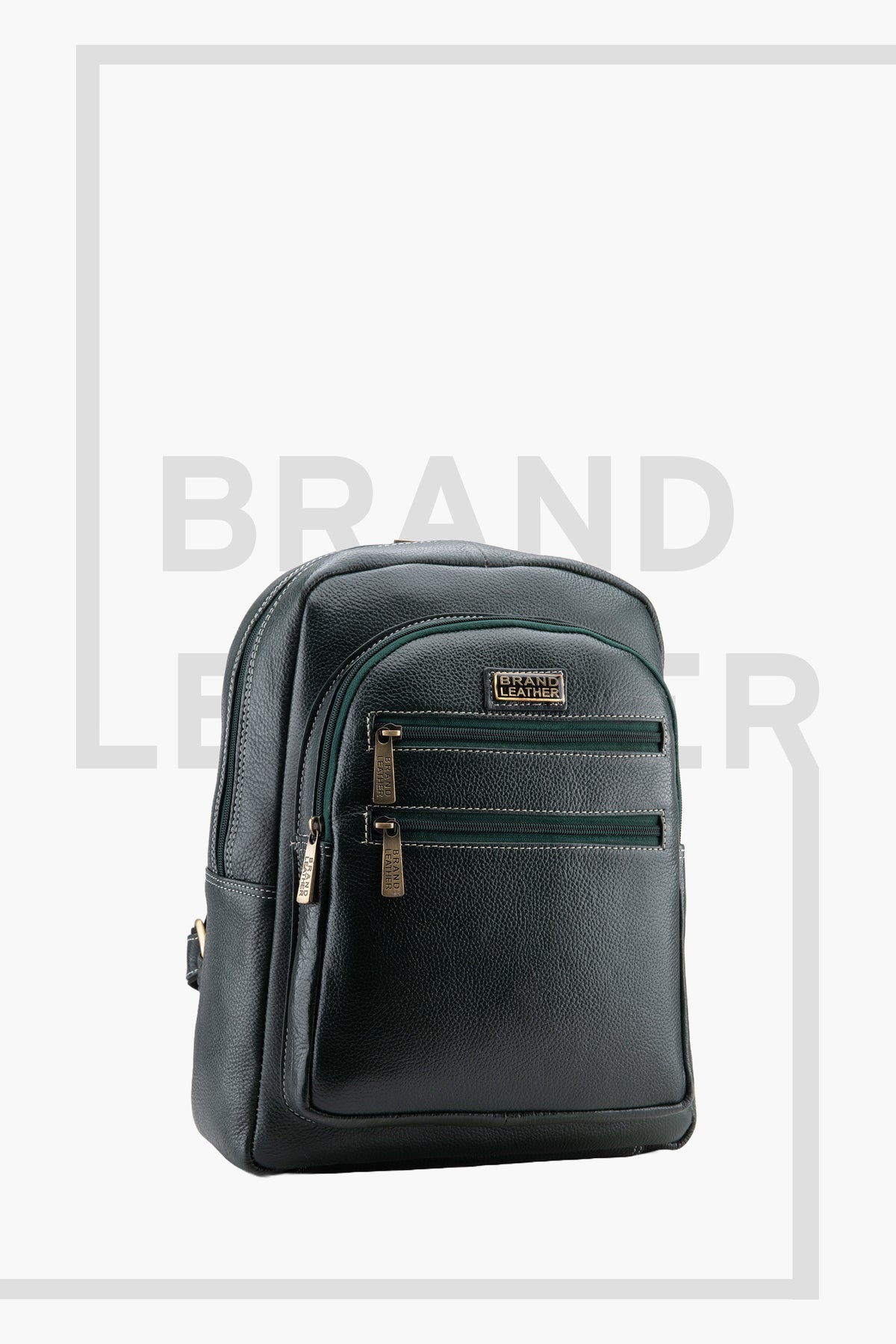 BRAND LEATHER Genuine Leather 14, 15.6 Inch Laptop Backpack For Use Office|Travel|Scahool|College Unisex