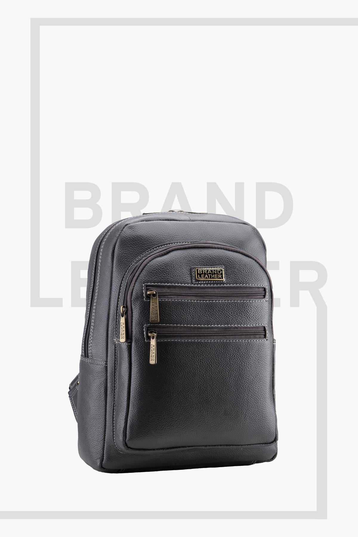 BRAND LEATHER Genuine Leather 14, 15.6 Inch Laptop Backpack For Use Office|Travel|Scahool|College Unisex