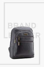 BRAND LEATHER Genuine Leather 14, 15.6 Inch Laptop Backpack For Use Office|Travel|Scahool|College Unisex