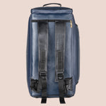 BRAND LEATHER Genuine Leather High Capacity Travel Backpack Cum Duffel Bag