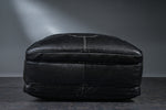 Men's Solid Full Grain Cowhide Leather Large 16 Inch Laptop Briefcase Messenger Bag