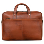 BRAND LEATHER Genuine Leather Laptop Bag for Men/Office Bag for Men |Fits 14|15.6|16 Inch Laptop Bag/MacBook |Leather Bag for Men with Shoulder Straps|Crossbody Laptop Messenger Bag for Men