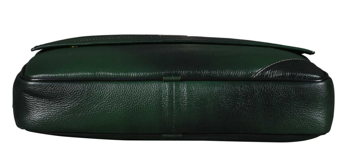 BRAND LEATHER Laptop Bag for Men - Genuine Leather Office Bag with Multiple Compartments Fits 14/15.6/16 Inch Laptop Bag - Messenger and Shoulder Bag for Travel - Water Resistant