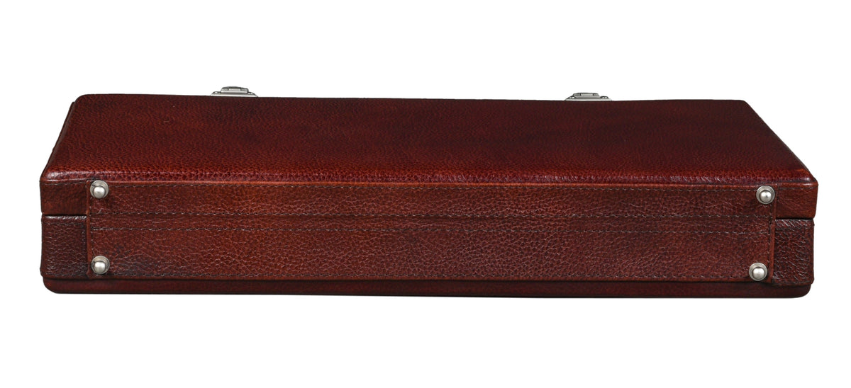 BRAND LEATHER Genuine Leather 20 L Briefcase For Men Use For Office|Business|Travel