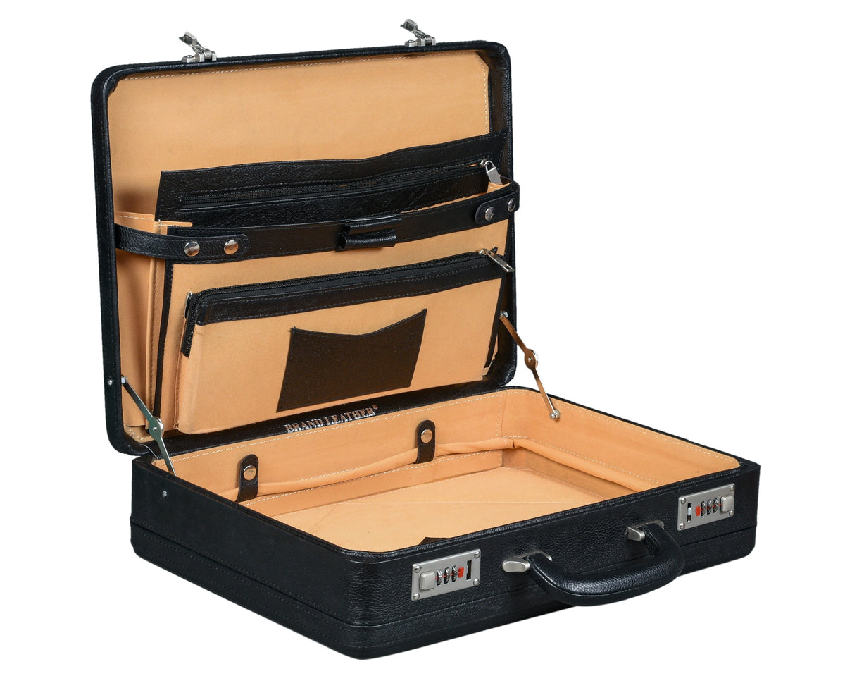 Genuine Leather 25 L Briefcase For Men Use For Office|Business|Travel