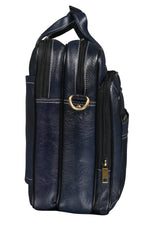 Genuine Leather Laptop Bag for Men - Office Bag, Brown - Fits Up to 16-inch Laptop/MacBook - Shoulder Bag/Hand Bag