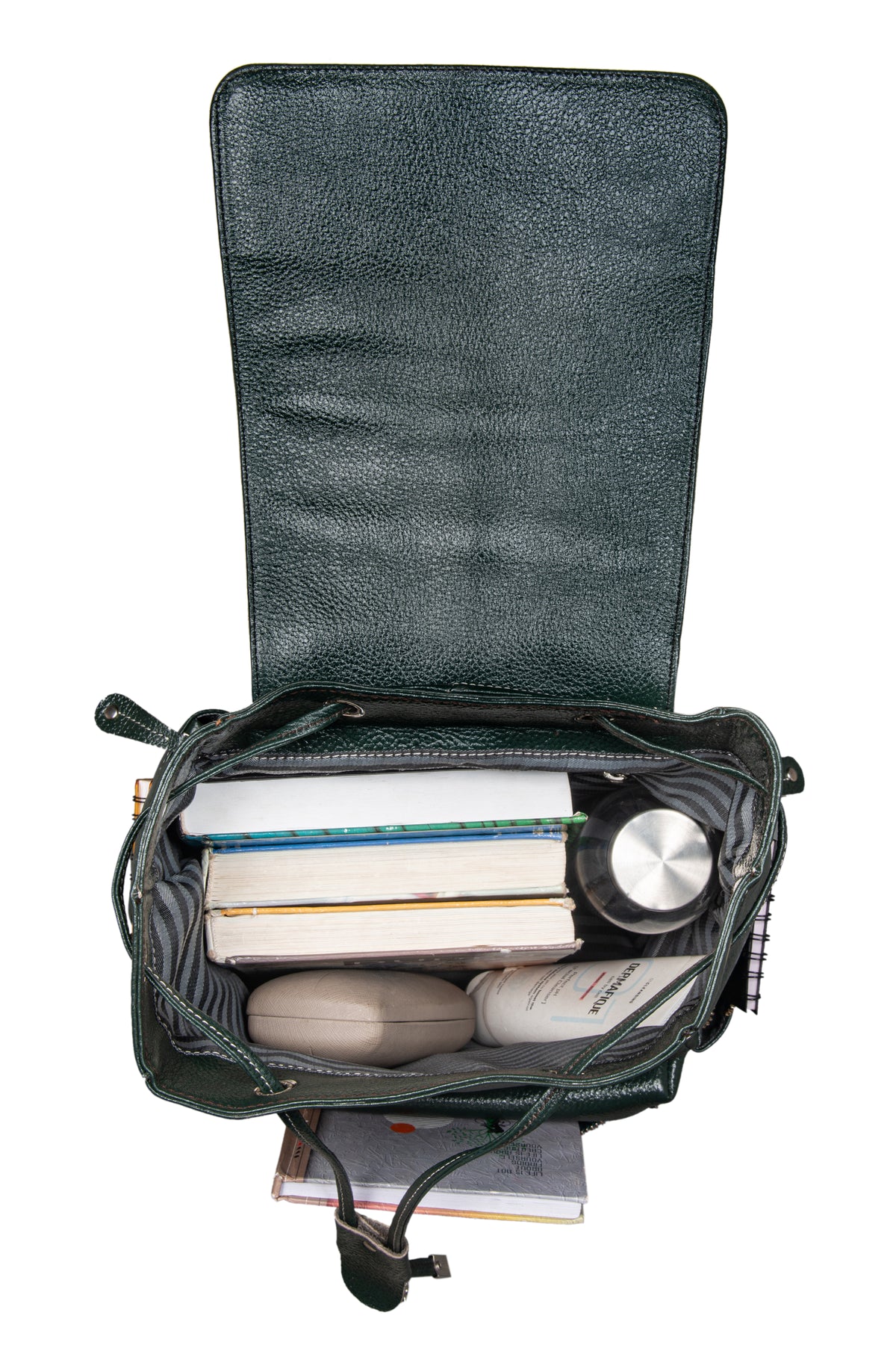 BRAND LEATHER Genuine Leather Stylish Women's Backpack Use for College|School|Office|Travel