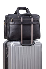 Genuine Leather 16 Inch Laptop Messenger Bag With Huge Capacity