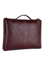 Genuine Leather Laptop Sleeve for Upto 16.3" inch | Shoulder Straps | Adjustable Slings