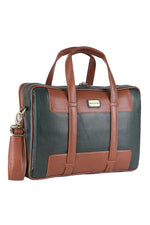 Genuine Leather Messenger Bag for Men 15.6, 16 inch laptop Briefcase Shoulder Bags