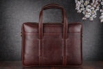 Genuine Leather Messenger Bag for Men 15.6, 16 inch laptop Briefcase Shoulder Bags