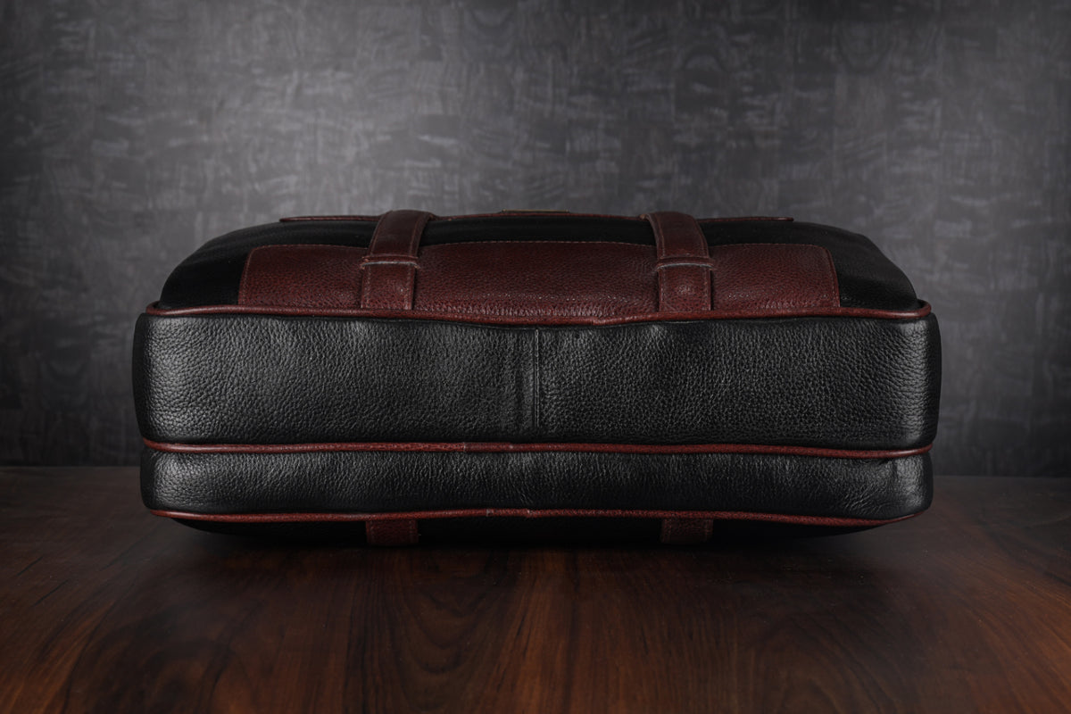 Genuine Leather Messenger Bag for Men 15.6, 16 inch laptop Briefcase Shoulder Bags