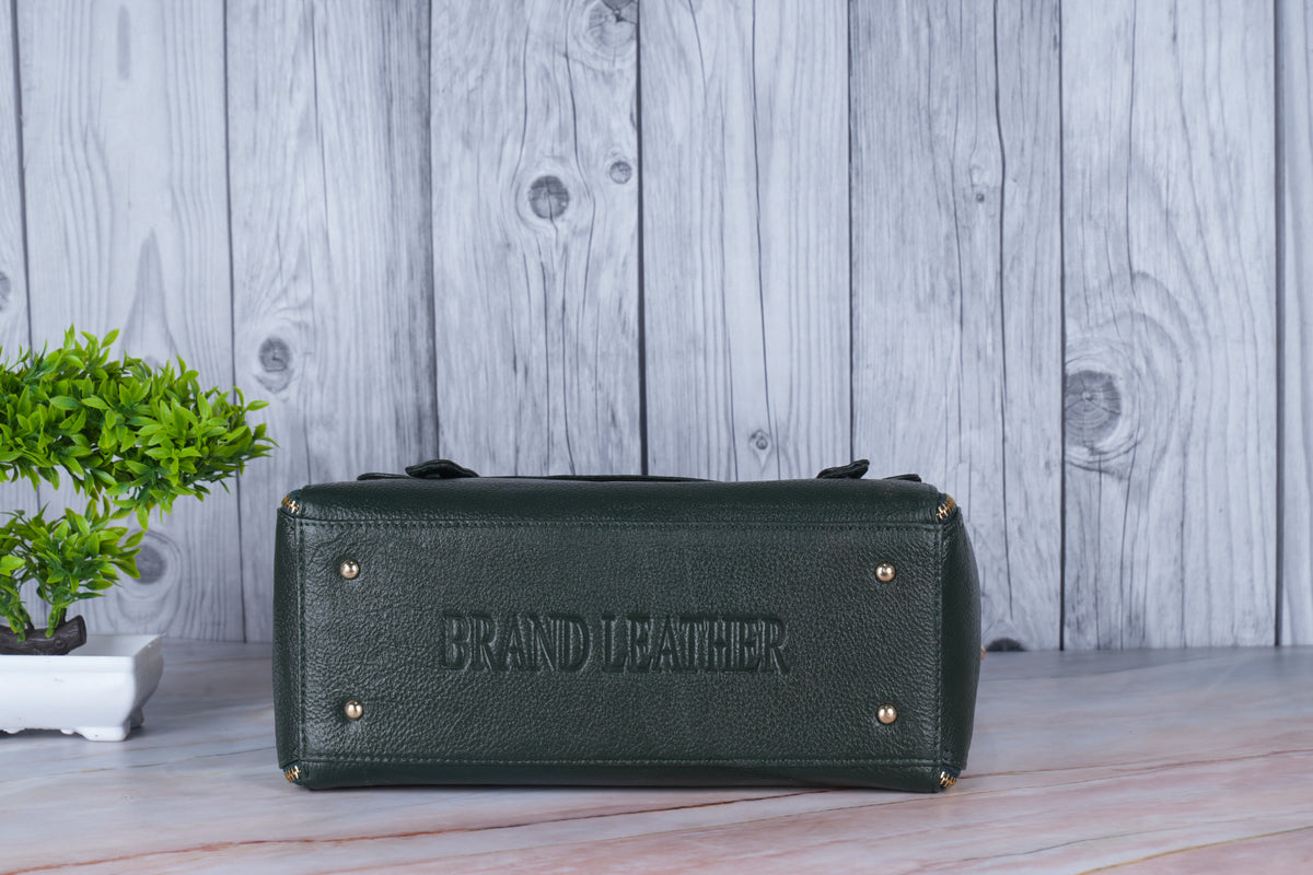 BRAND LEATHER Women's Genuine Leather Handbags Shoulder Bag Satchel Designer Ladies Purse Crossbody Bags