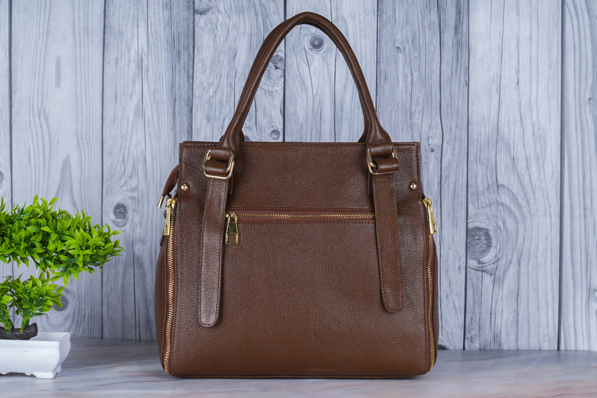 BRAND LEATHER Women's Genuine Leather Handbags Shoulder Bag Satchel Designer Ladies Purse Crossbody Bags