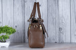 BRAND LEATHER Women's Genuine Leather Handbags Shoulder Bag Satchel Designer Ladies Purse Crossbody Bags