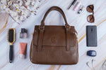 BRAND LEATHER Women's Genuine Leather Handbags Shoulder Bag Satchel Designer Ladies Purse Crossbody Bags