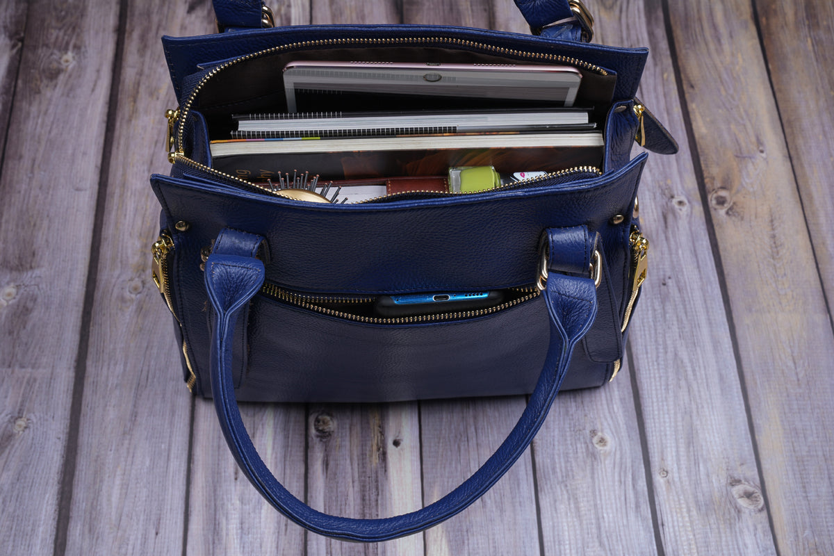 BRAND LEATHER Women's Genuine Leather Handbags Shoulder Bag Satchel Designer Ladies Purse Crossbody Bags