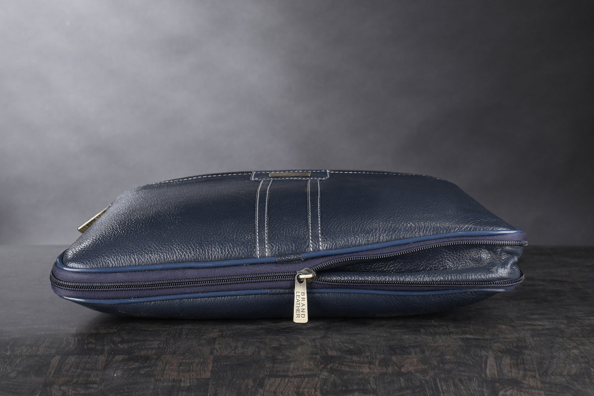 BRAND LEATHER Genuine Leather Laptop Bag for Men/Office Bag for Men |Fits 14|15.6|16 Inch Laptop Bag/MacBook |Leather Bag for Men with Shoulder Straps|Crossbody Laptop Messenger Bag for Men