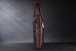 BRAND LEATHER Genuine Leather Laptop Bag for Men/Office Bag for Men |Fits 14|15.6|16 Inch Laptop Bag/MacBook |Leather Bag for Men with Shoulder Straps|Crossbody Laptop Messenger Bag for Men