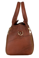 BRAND LEATHER Women Genuine Leather Handbags Tote Office Shoulder Bag Medium Satchel Purse