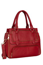 BRAND LEATHER Women's Genuine Leather Handbags Shoulder Bag Satchel Designer Ladies Purse Crossbody Bags With Golden Metal Zipper