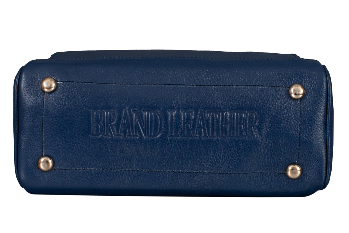 BRAND LEATHER Women's Genuine Leather Handbags Shoulder Bag Top Handle Satchel Designer Ladies Purse Crossbody Bags