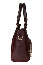 BRAND LEATHER Women's Genuine Leather Handbags Shoulder Bag Top Handle Satchel Designer Ladies Purse Crossbody Bags