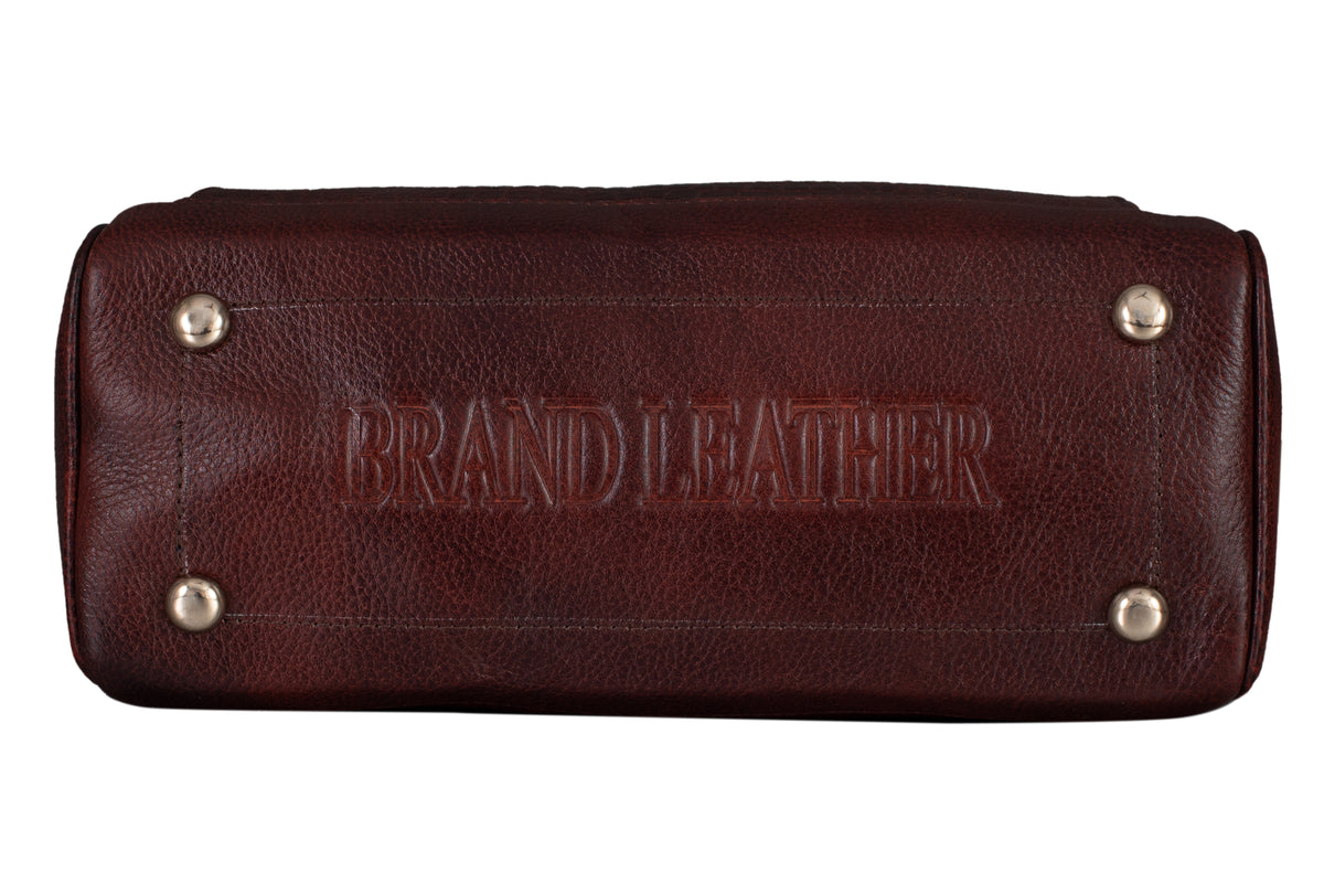 BRAND LEATHER Women's Genuine Leather Handbags Shoulder Bag Top Handle Satchel Designer Ladies Purse Crossbody Bags