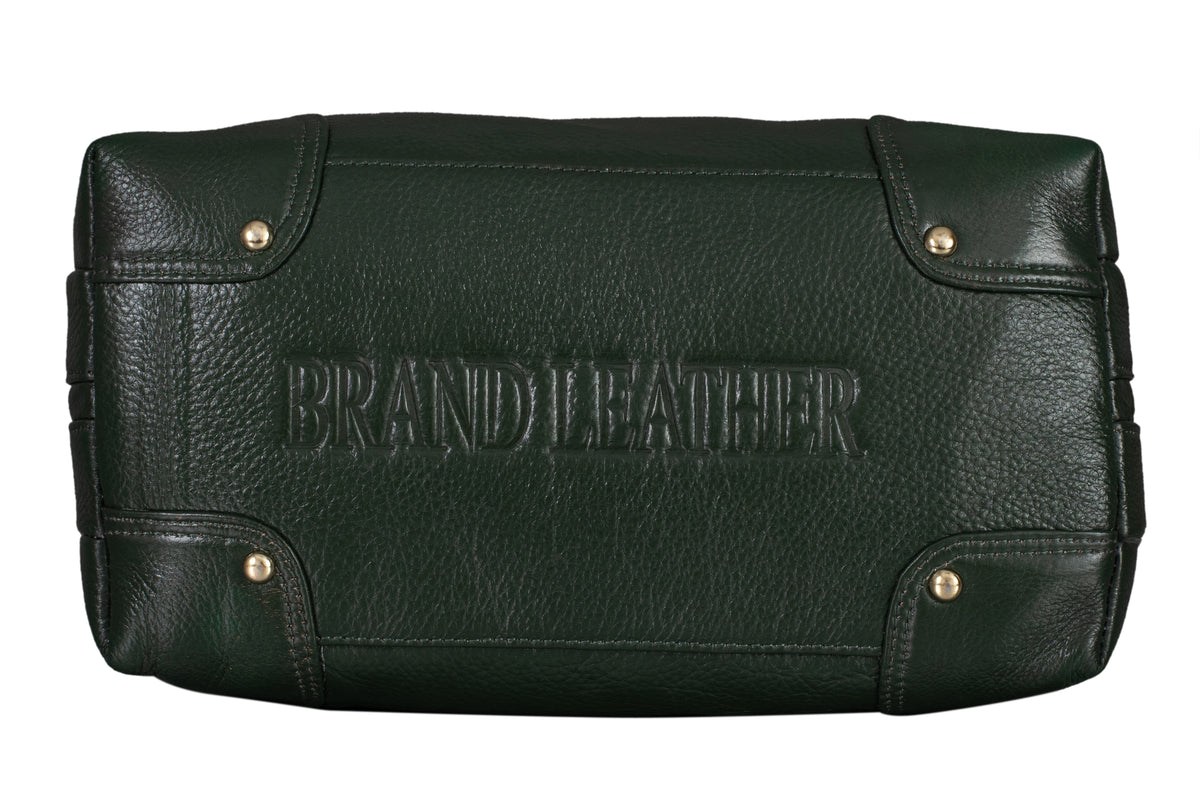 BRAND LEATHER Women Leather Handbag Designer Top Handle Satchel Shoulder Bag Crossbody