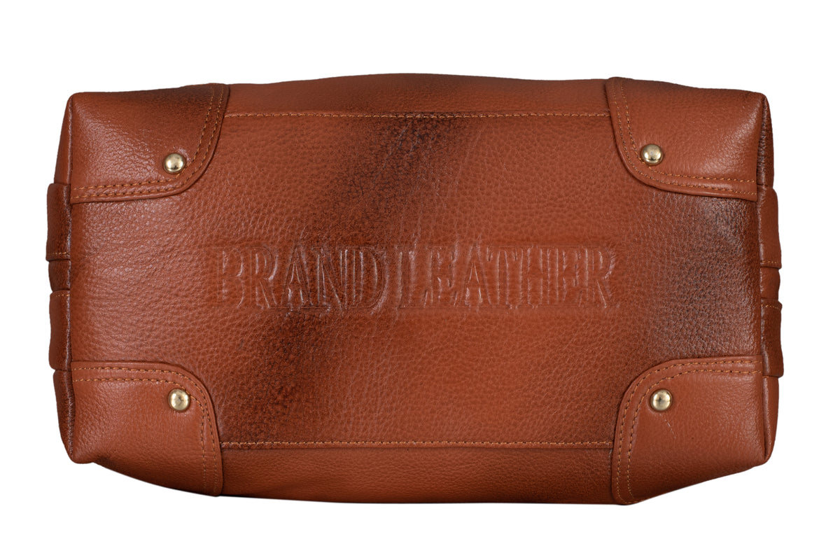 BRAND LEATHER Women Leather Handbag Designer Top Handle Satchel Shoulder Bag Crossbody