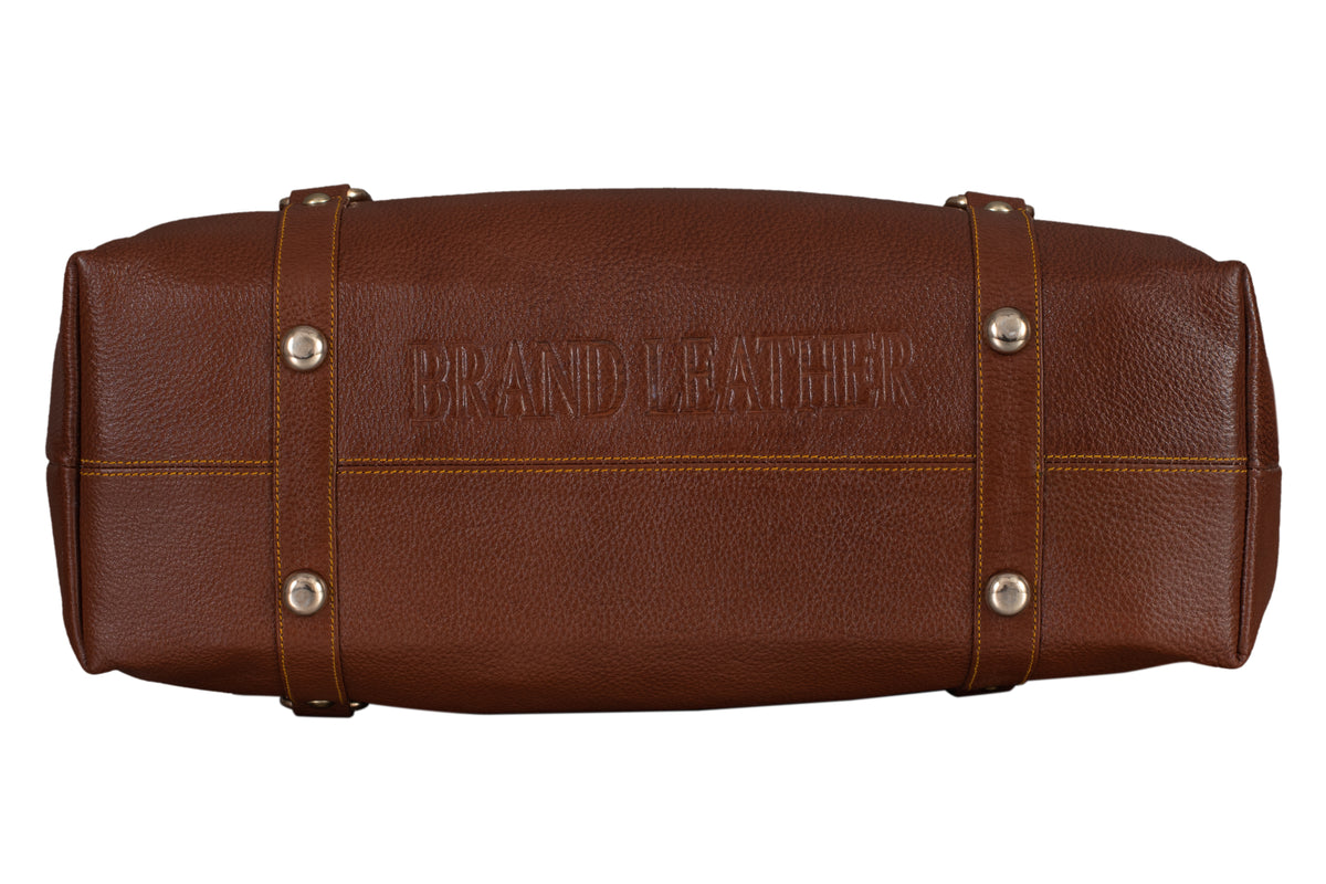 BRAND LEATHER Women Genuine Leather Handbag Designer Top Handle Satchel Shoulder Bag Crossbody