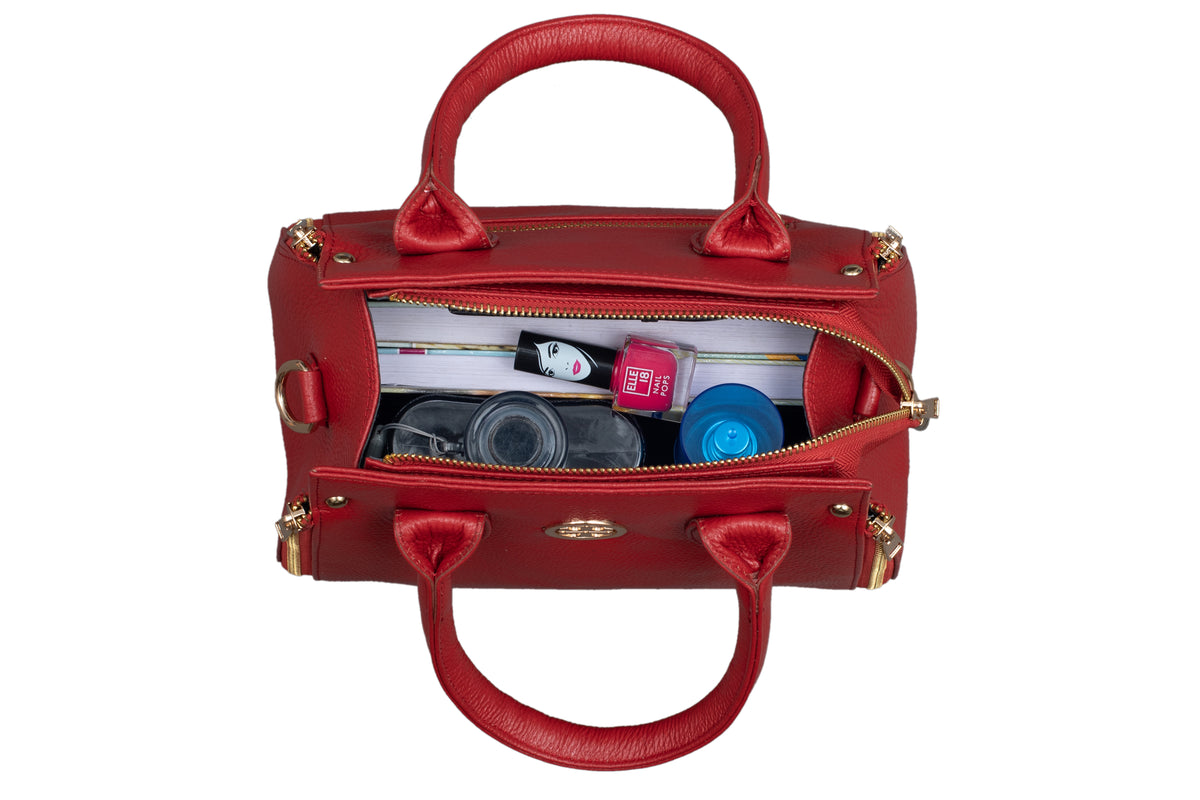 BRAND LEATHER Women Genuine Leather Handbags Tote Office Shoulder Bag Medium Satchel Purse