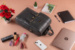 BRAND LEATHER Genuine Leather 14, 15.6 Inch Laptop Backpack For Use Office|Travel|Scahool|College Unisex