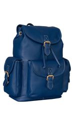 BRAND LEATHER Genuine Leather 15.6 inch Laptop Backpack Casual Daypack for Travel Business Outdoor and More Unisex