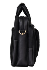 Genuine Leather Laptop Bag for Men - Office Bag, Brown - Fits Up to 16-inch Laptop/MacBook - Shoulder Bag/Hand Bag