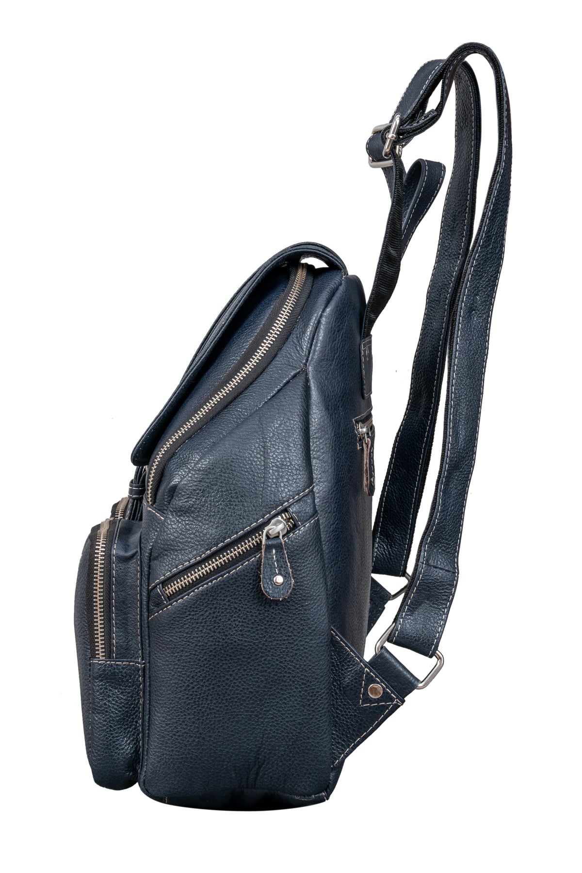 BRAND LEATHER Genuine Leather Stylish Women's Backpack Use for College|School|Office|Travel