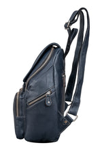 BRAND LEATHER Genuine Leather Stylish Women's Backpack Use for College|School|Office|Travel