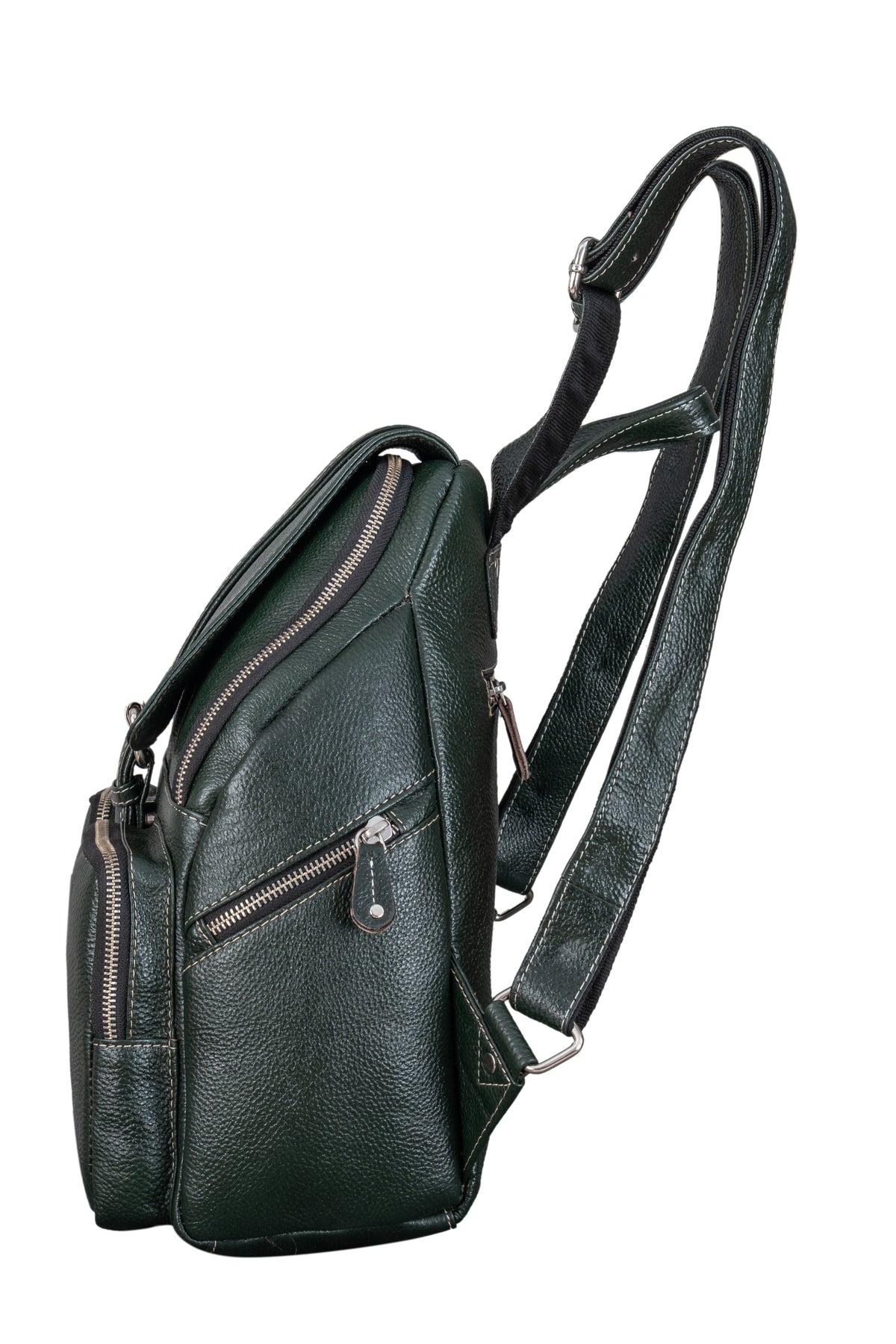 BRAND LEATHER Genuine Leather Stylish Women's Backpack Use for College|School|Office|Travel