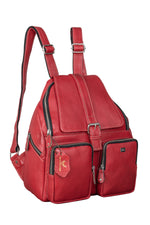 BRAND LEATHER Genuine Leather Stylish Women's Backpack Use for College|School|Office|Travel