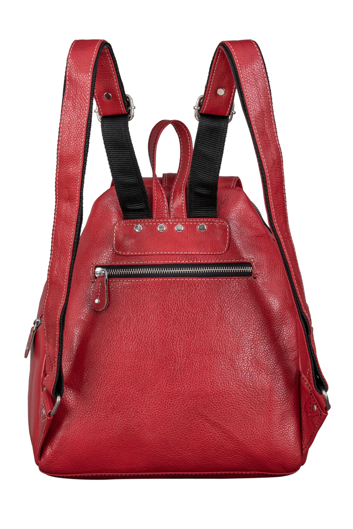 BRAND LEATHER Genuine Leather Stylish Women's Backpack Use for College|School|Office|Travel