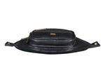 BRAND LEATHER Stylish Genuine Leather Waist Bag Elegant Style Travel Pouch Passport Holder with Adjustable Strap for Multipurpose Use