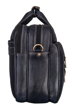 Genuine Leather Laptop Bag for Men - Office Bag, Brown - Fits Up to 16-inch Laptop/MacBook - Shoulder Bag/Hand Bag