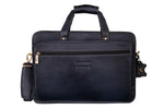 Genuine Leather 16 Inch Full Expandable Laptop Messenger Bag