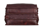 Genuine Leather 16 Inch Full Expandable Laptop Messenger Bag