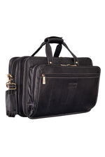 Genuine Leather 16 Inch Full Expandable Laptop Messenger Bag
