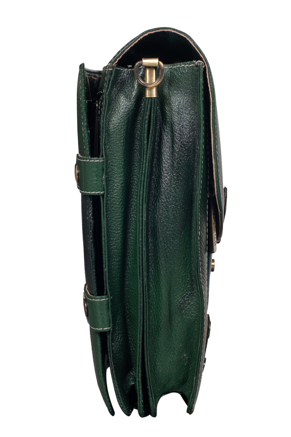 BRAND LEATHER Casual|Business|Travel use Genuine Leather Cross Body Sling Bag with Multi Pockets