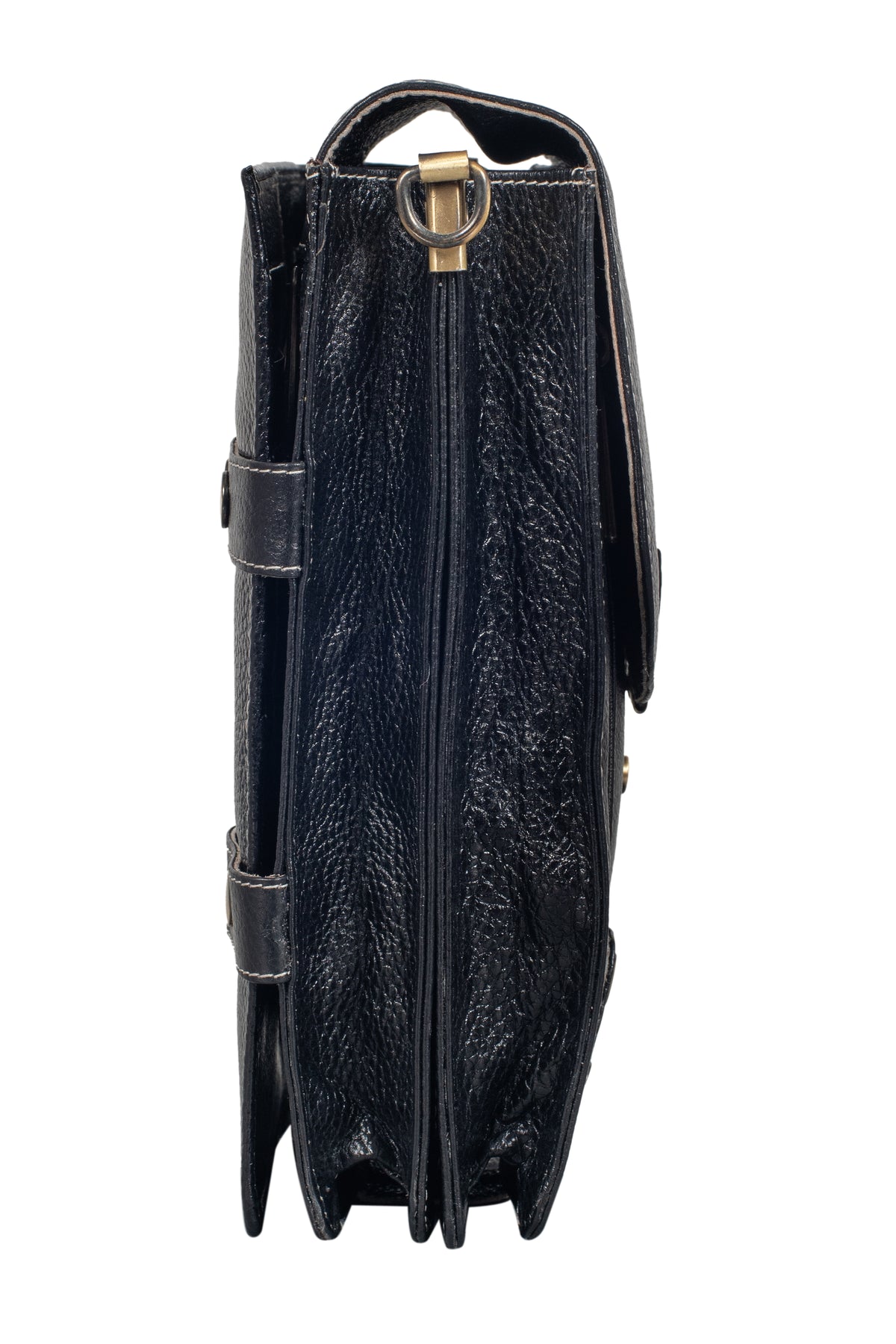 BRAND LEATHER Casual|Business|Travel use Genuine Leather Cross Body Sling Bag with Multi Pockets