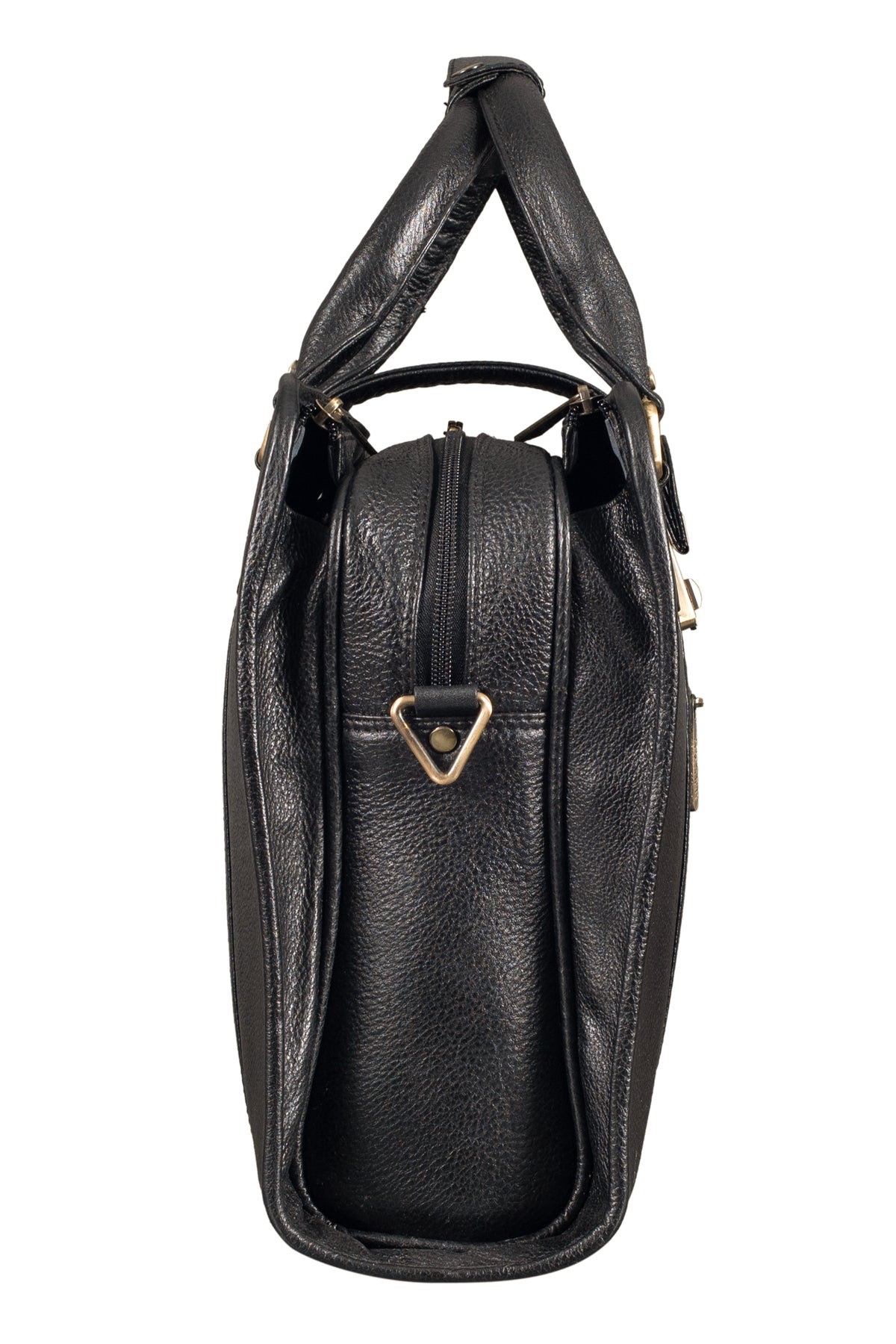 BRAND LEATHER Genuine Leather Laptop Bag for Men - Office Bag, Brown - Fits Up to 14/15.6/16 Inch Laptop/MacBook - Laptop Messenger Bag/Side Shoulder Bag with Adjustable Strap - 1 Year Warranty