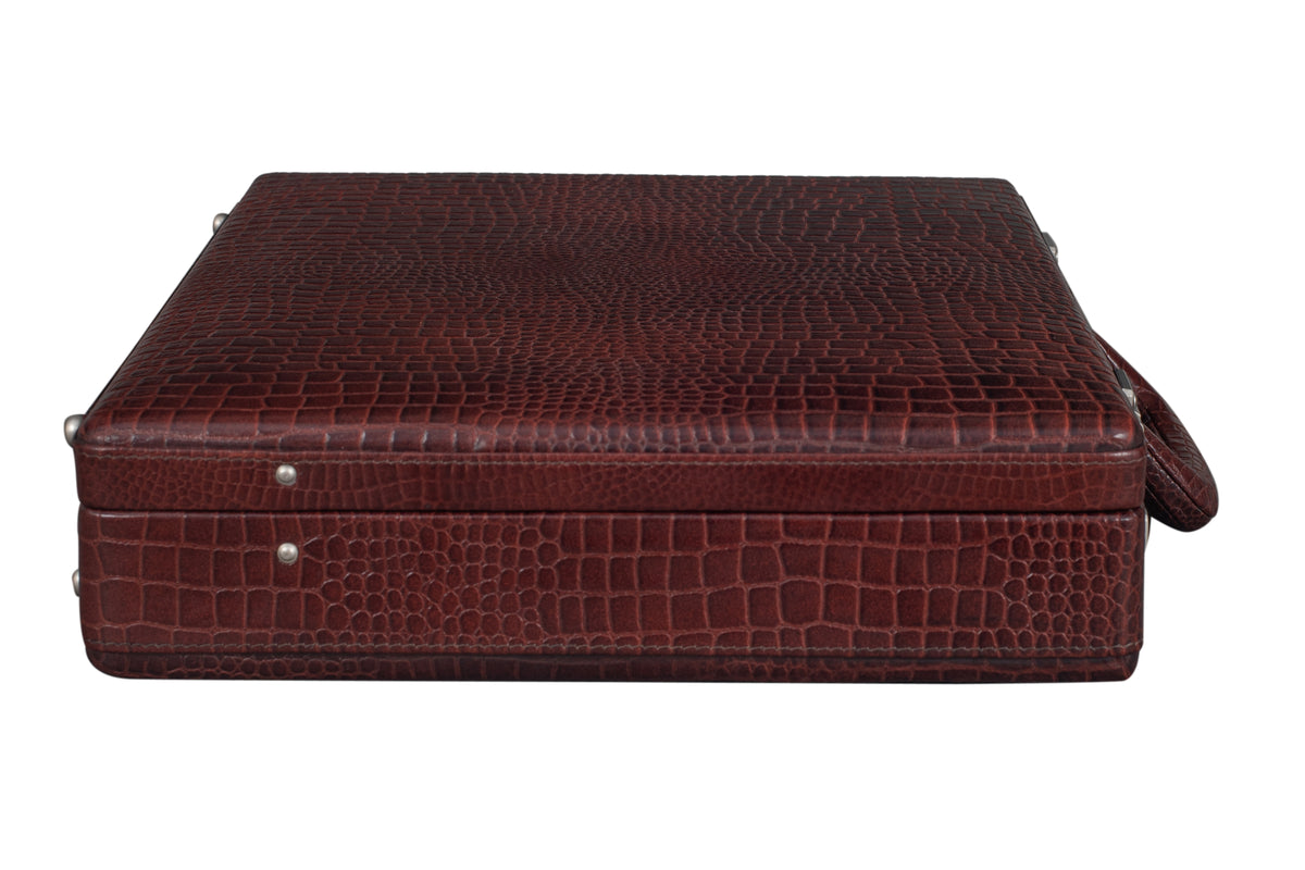 BRAND LEATHER Genuine Leather 20 L, 25 L Briefcase For Men Use For Office|Business|Travel